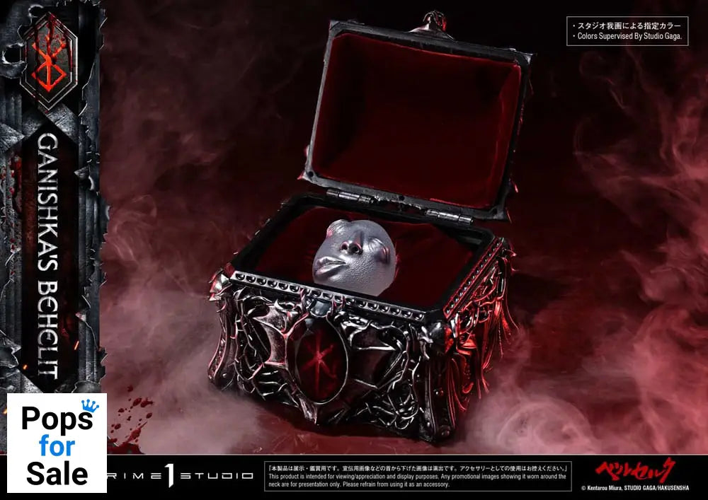 Berserk Life Scale Statue Ganishka's Behelit 8 cm