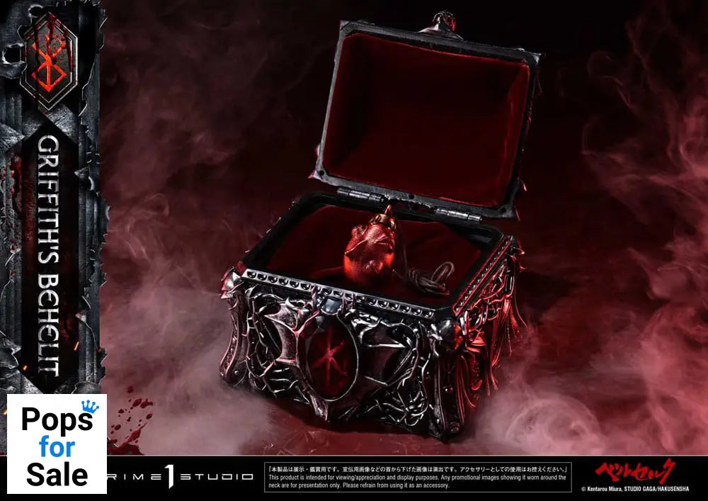 Berserk Life Scale Statue Griffith's Behelit 6 cm