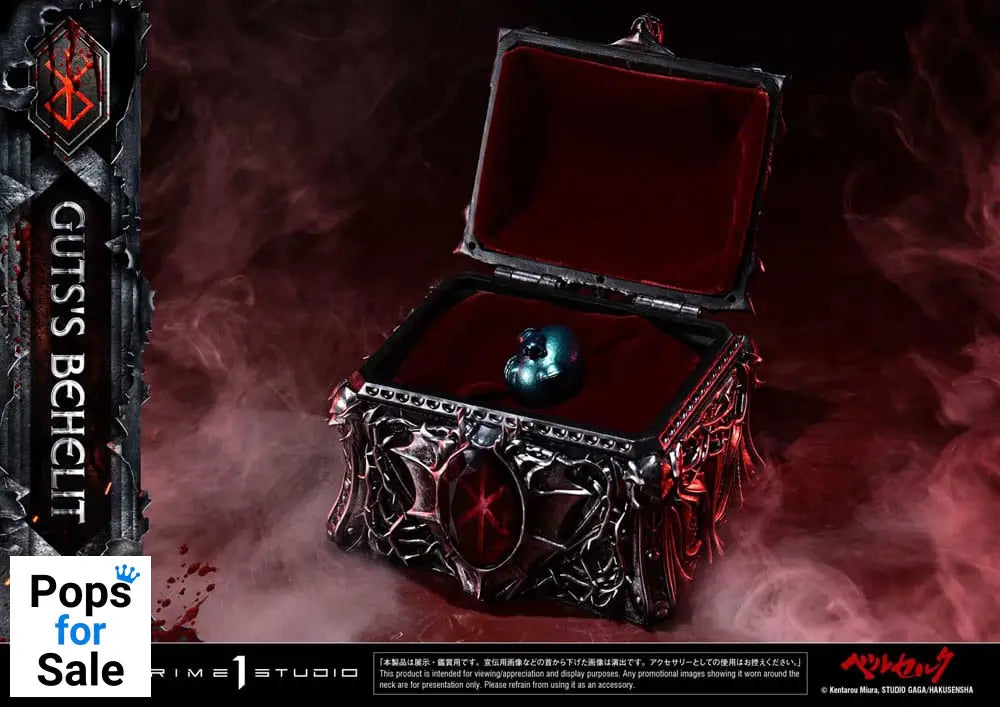 Berserk Life Scale Statue Gut's Behelit 5 cm