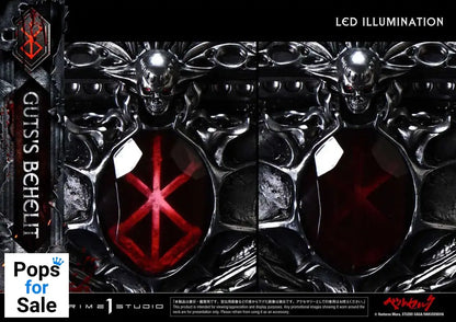 Berserk Life Scale Statue Gut's Behelit 5 cm