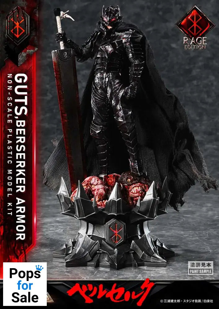 Berserk Plastic Build Art Masterline Model Kit Guts Berserker Armor Rage 30 cm