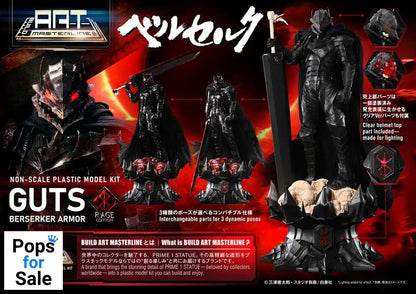 Berserk Plastic Build Art Masterline Model Kit Guts Berserker Armor Rage 30 cm Statues
