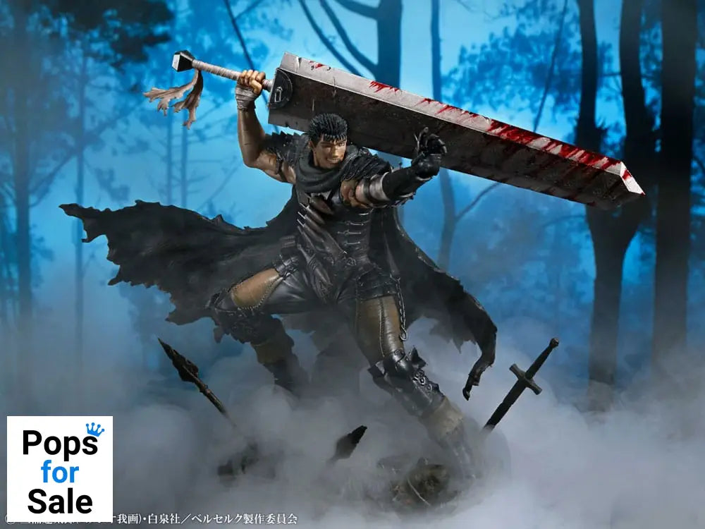 Berserk PVC Statue 1/7 Guts Black Swordsman Ver. 26 cm Statues