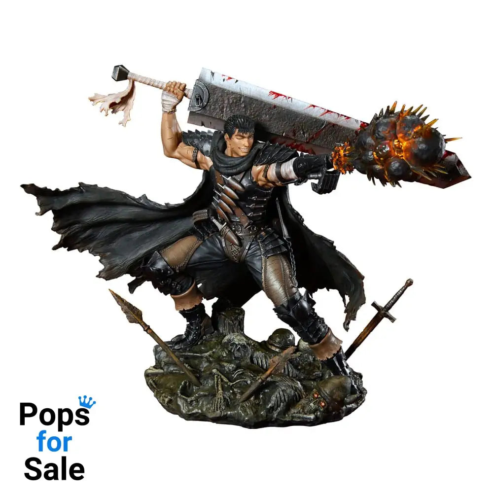 Berserk PVC Statue 1/7 Guts Black Swordsman Ver. 26 cm Statues
