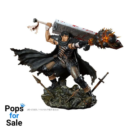 Berserk PVC Statue 1/7 Guts Black Swordsman Ver. 26 cm
