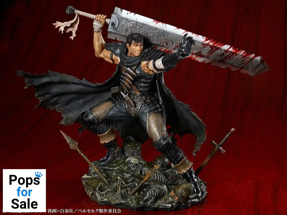 Berserk PVC Statue 1/7 Guts Black Swordsman Ver. 26 cm