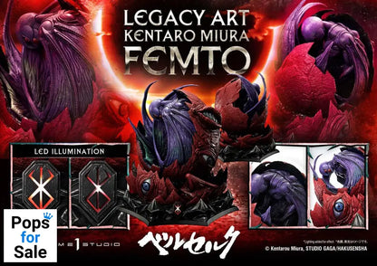 Berserk Ultimate Legacy Art Kentaro Miura Statue 1/4 Femto 46 cm Statues
