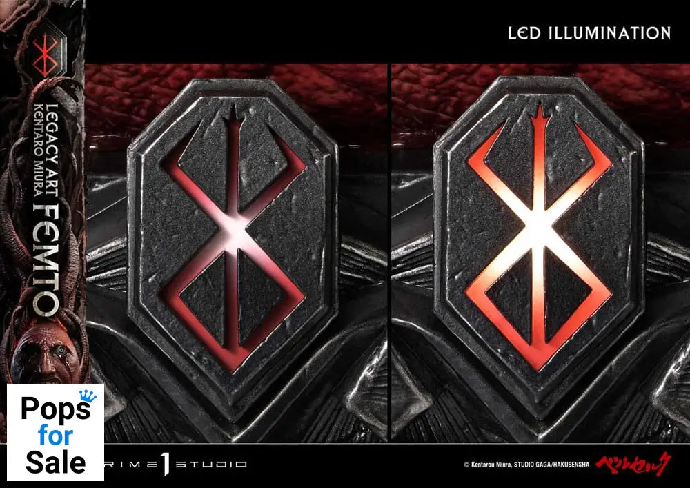 Berserk Ultimate Legacy Art Kentaro Miura Statue 1/4 Femto 46 cm