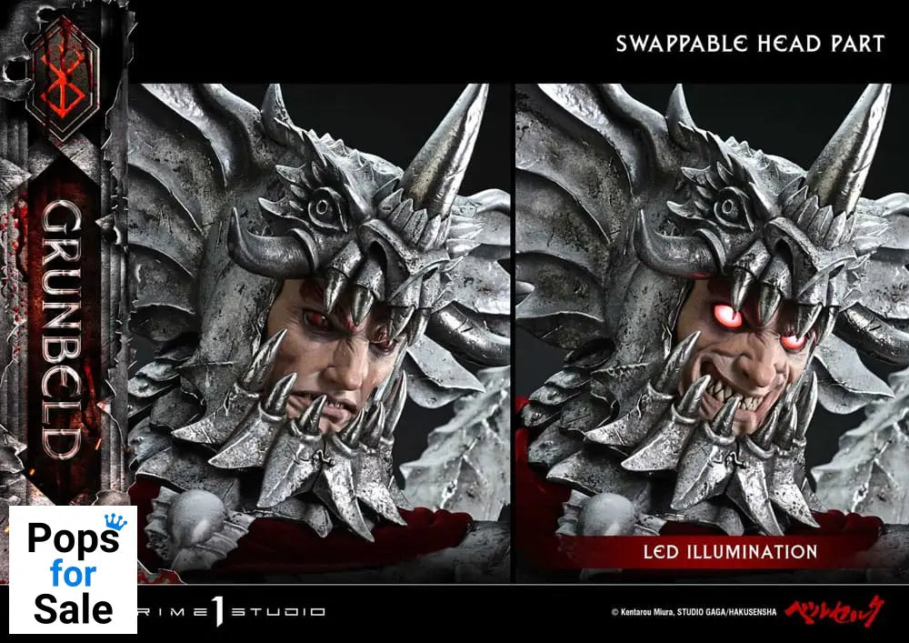 Berserk Ultimate Premium Masterline Series Statue 1/4 Grunbeld Grunbeld vs. Guts Bonus Version 107 cm Statues