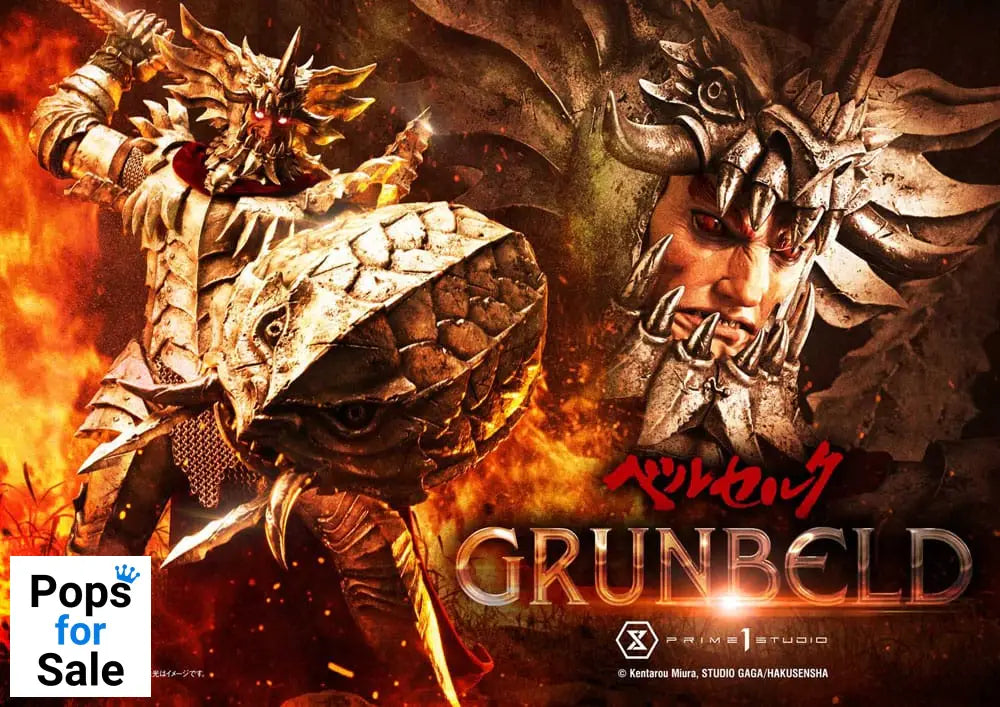 Berserk Ultimate Premium Masterline Series Statue 1/4 Grunbeld Grunbeld vs. Guts Bonus Version 107 cm