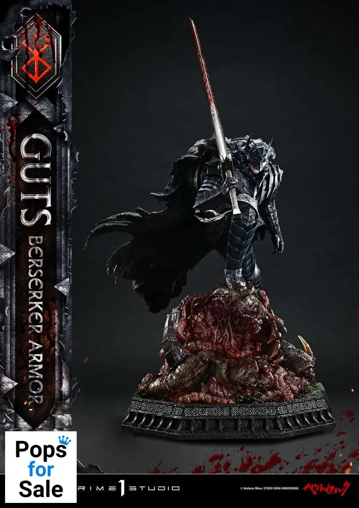 Berserk Ultimate Premium Masterline Series Statue 1/4 Guts, Berserker Armor Grunbeld vs. Guts 94 cm