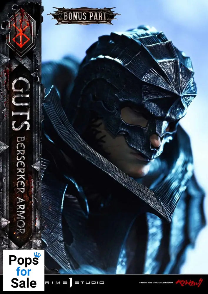 Berserk Ultimate Premium Masterline Series Statue 1/4 Guts, Berserker Armor Grunbeld vs. Guts Deluxe Bonus Version 94 cm