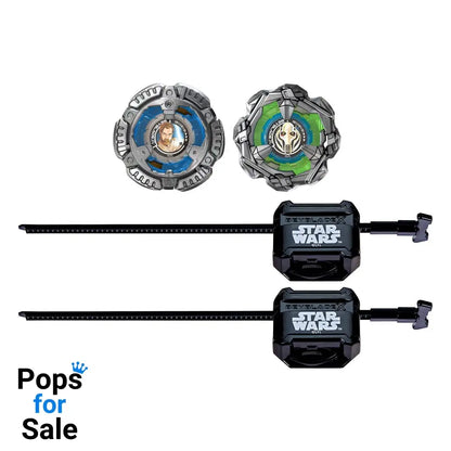 Beyblade X and Star Wars Collab Obi-Wan Kenobi 4-60P vs. General Grievous 3-80HN
