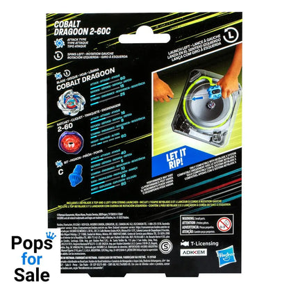 Beyblade X Cobalt Dragoon 2-60C Launcher Set