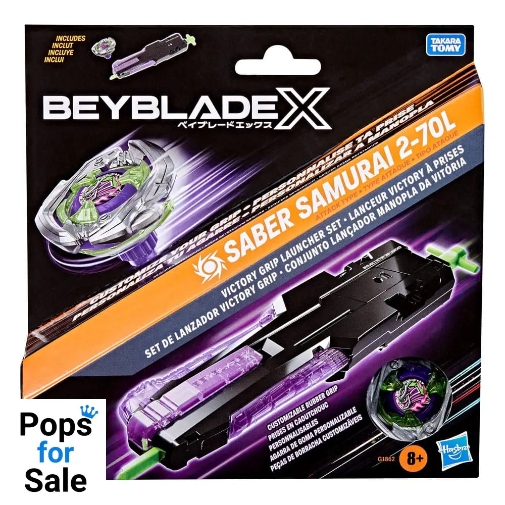 Beyblade X Victory Grip Launcher Set