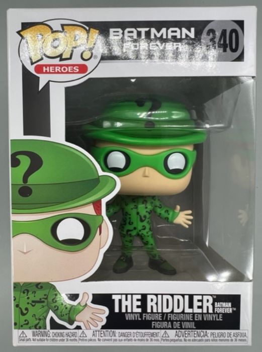 #340 The Riddler - DC Batman Forever - Box Damaged Funko POP