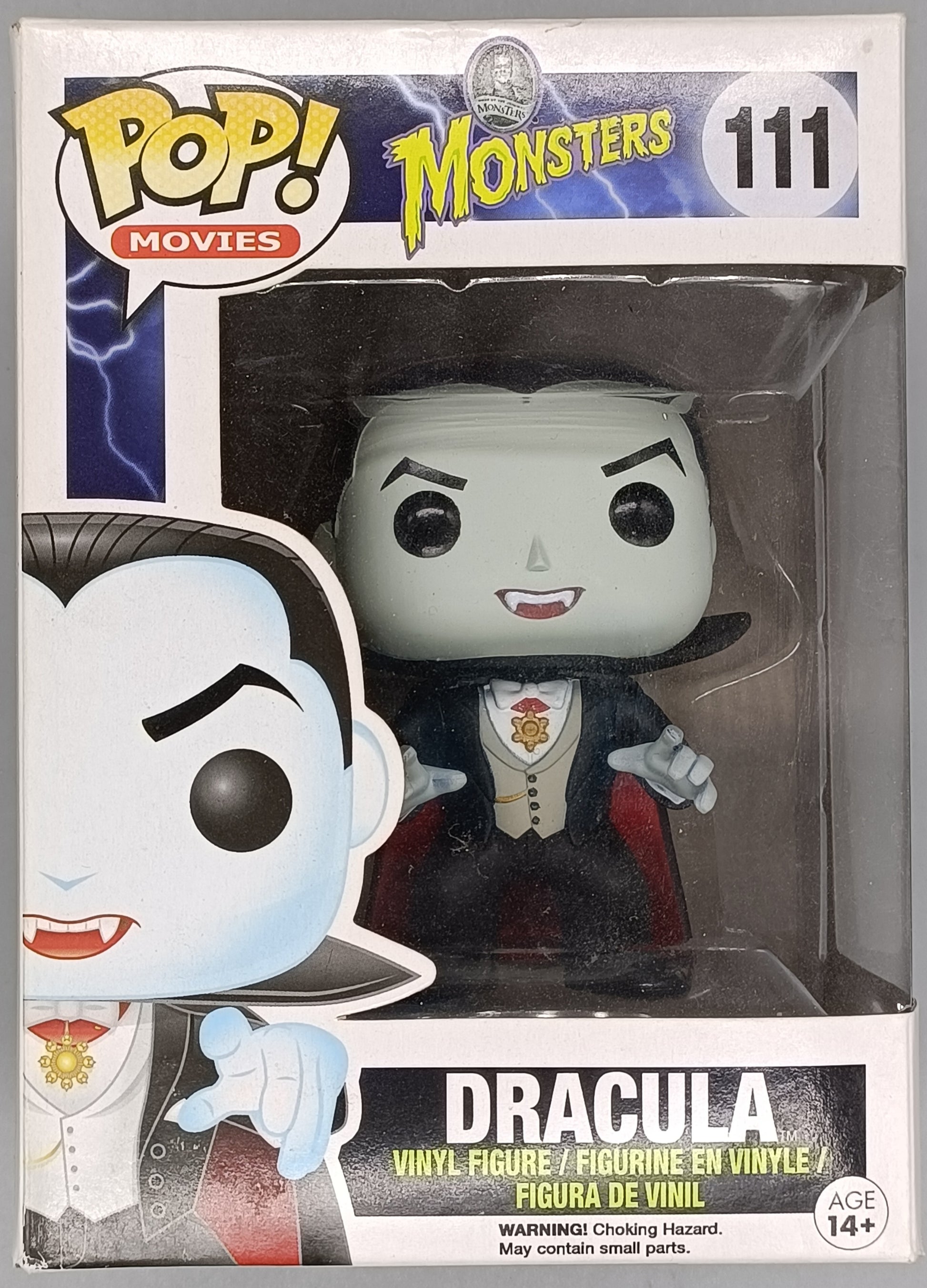 #111 Dracula - Monsters Horror Box Damaged Funko POP