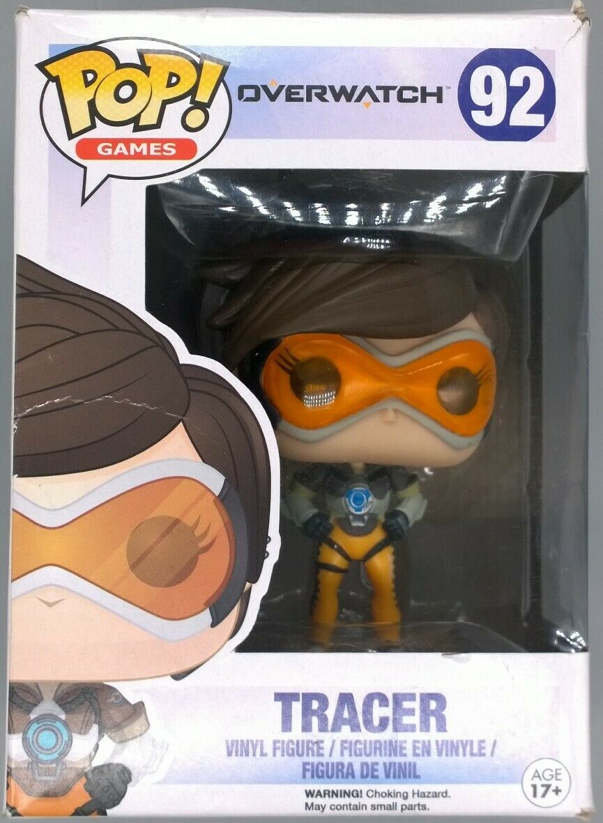 92 Tracer - Overwatch - Box Damaged Funko POP
