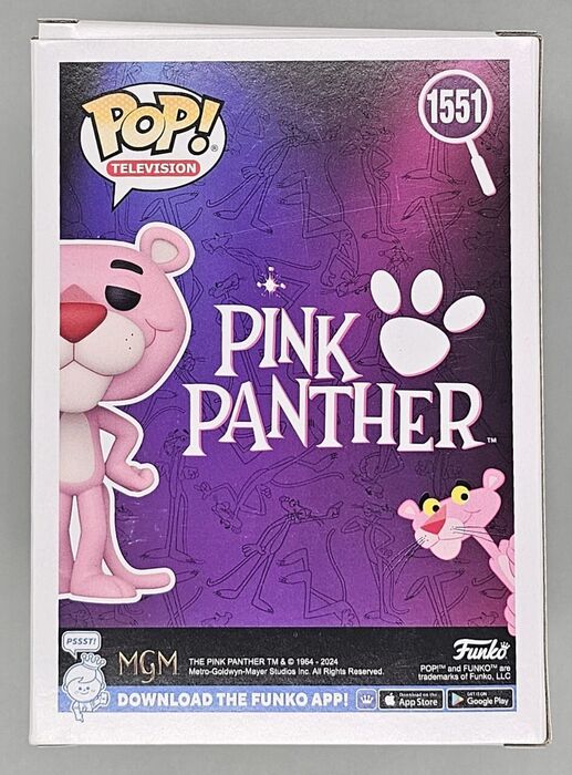 1551 Pink Panther - Pink Panther New Funko POP