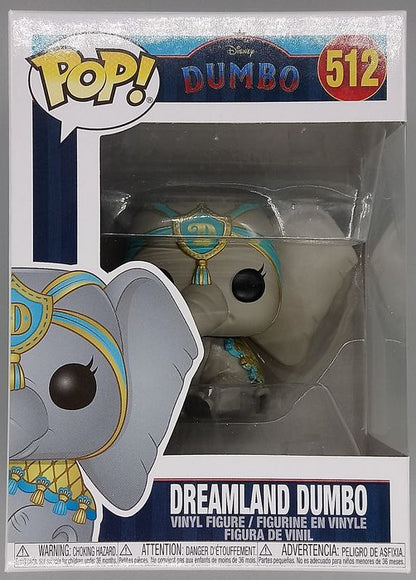 512 Dreamland Dumbo - Disney Dumbo - Box Damaged Funko POP