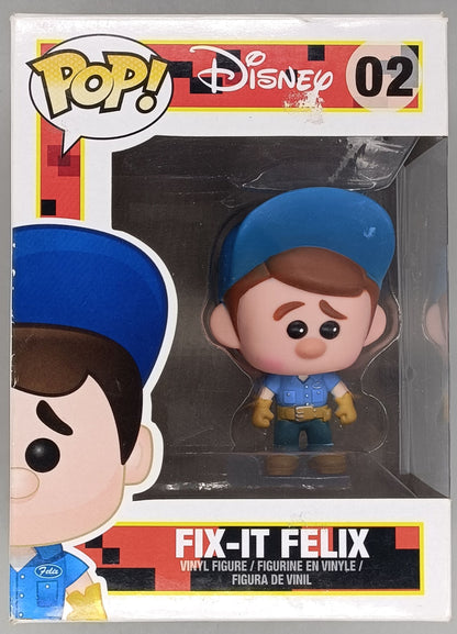 02 Fix-It Felix - Disney (Wreck-It Ralph) - Funko POP - Box Damaged