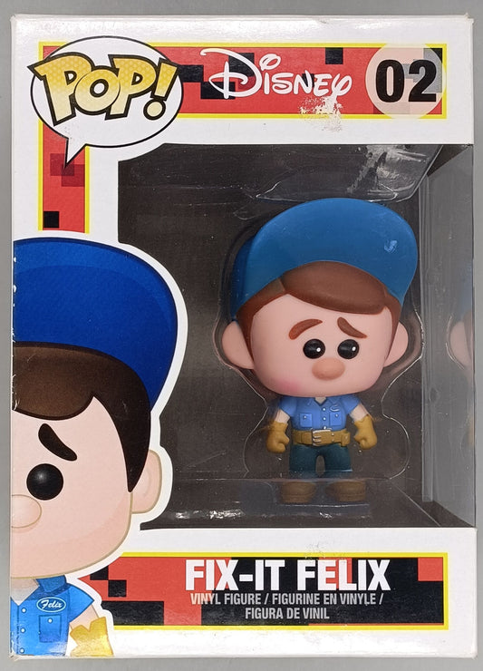 02 Fix-It Felix - Disney (Wreck-It Ralph) - Funko POP - Box Damaged