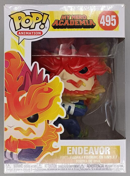 #495 Endeavor - My Hero Academia - Box Damaged Funko POP