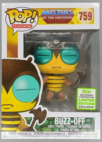 #759 Buzz-Off - Masters Of The Universe - 2019 Con Box Damaged Funko POP
