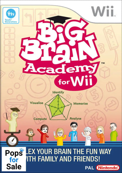 Big Brain Academy: Wii Degree for Nintendo Wii [Disc Only - No Box or Instructions]