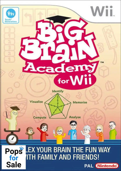 Big Brain Academy: Wii Degree for Nintendo Wii [Disc Only - No Box or Instructions]