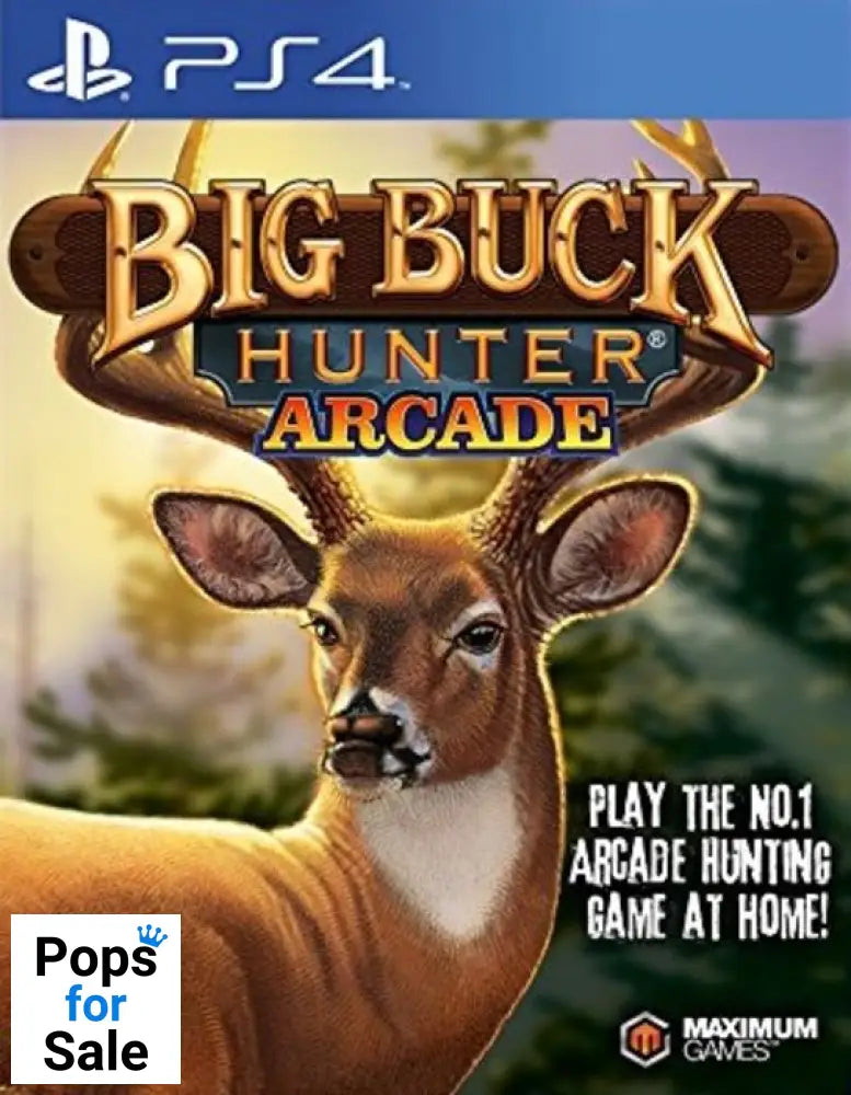 Big Buck Hunter Arcade for Playstation 4 (PS4)