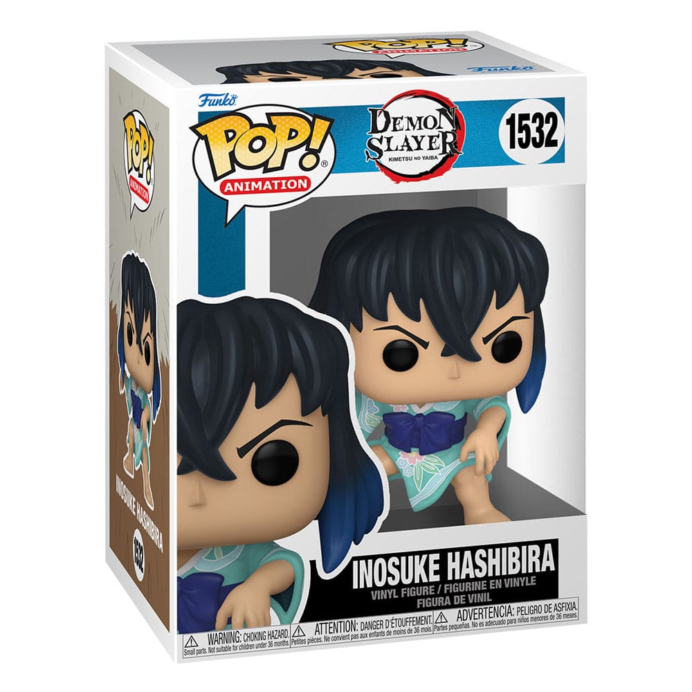 1532 Inosuke Hashibira (Kimono) Funko Demon Slayer - Brand New Funko POP