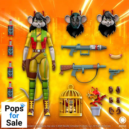 Biker Mice From Mars Action Figure Carbine 23 cm