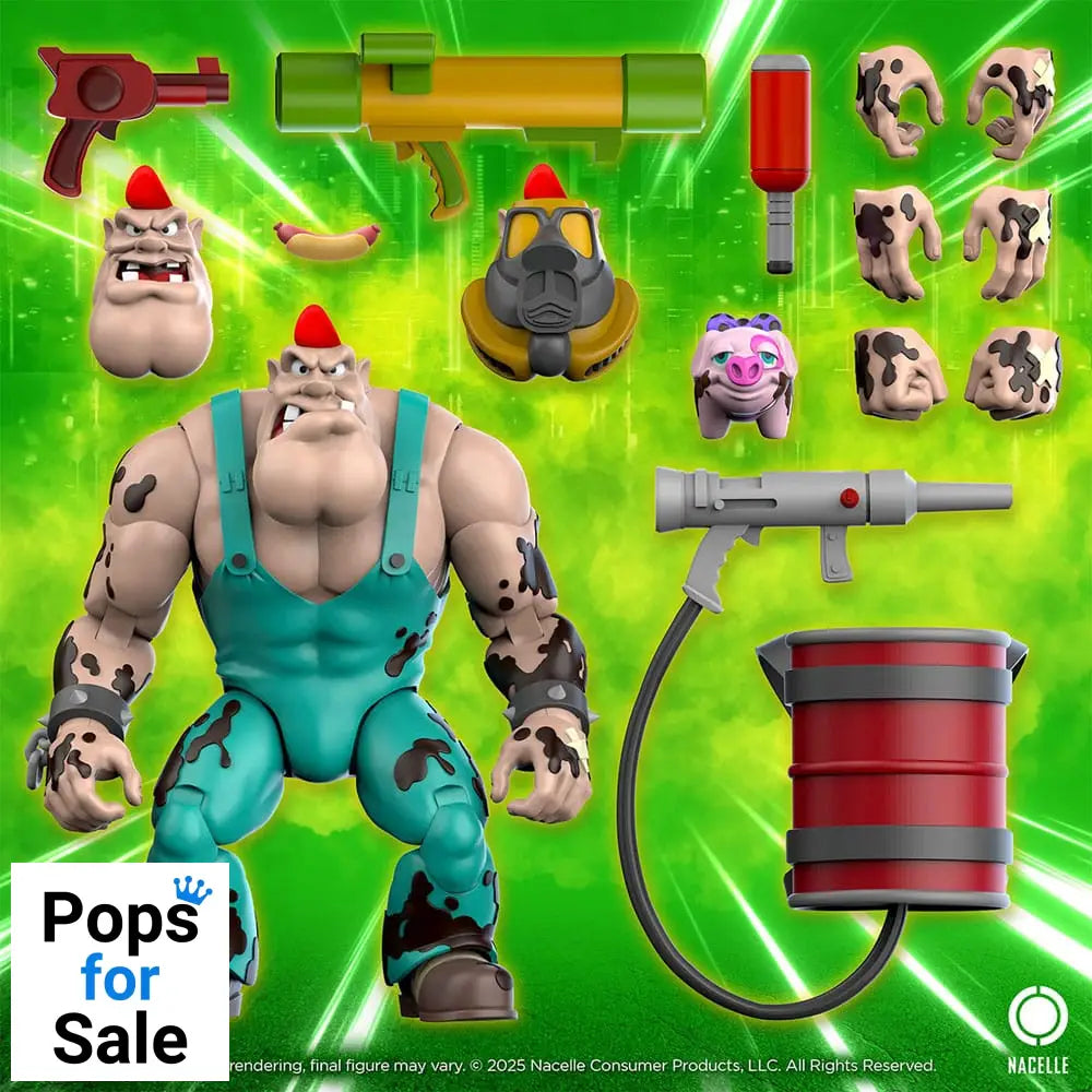 Biker Mice From Mars Action Figure Greasepit 23 cm