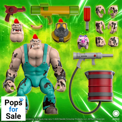 Biker Mice From Mars Action Figure Greasepit 23 cm