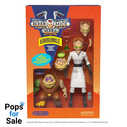 Biker Mice From Mars Action Figure Karbunkle & Fred The Mutant 23 cm