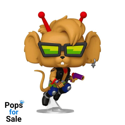 Biker Mice From Mars Pop! Animation Vinyl Figure Throttle 9 cm