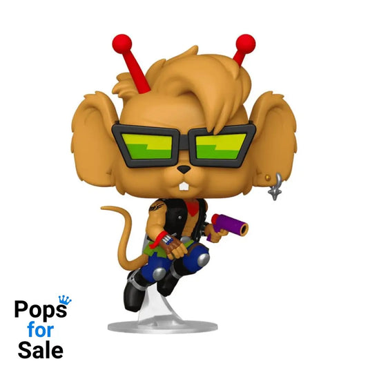Biker Mice From Mars Pop! Animation Vinyl Figure Throttle 9 cm