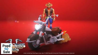 Biker Mice From Mars Vehicle Throttle's Martian Monster Bike 23 cm