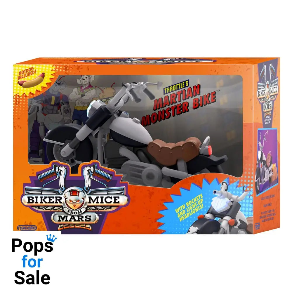 Biker Mice From Mars Vehicle Throttle's Martian Monster Bike 23 cm