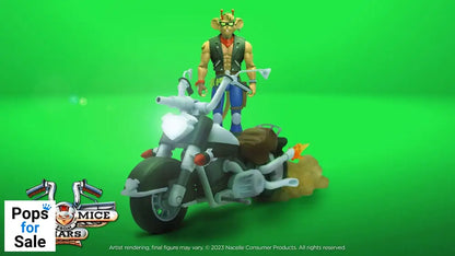 Biker Mice From Mars Vehicle Throttle's Martian Monster Bike 23 cm