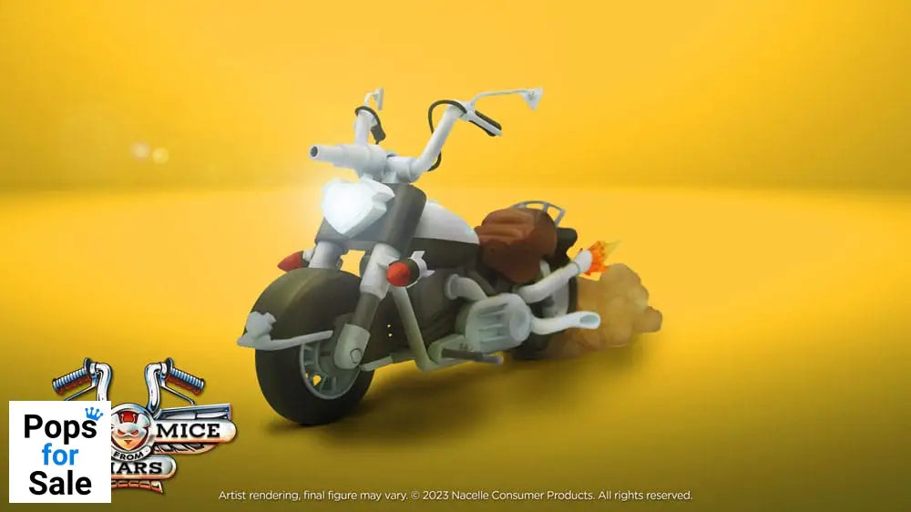 Biker Mice From Mars Vehicle Throttle's Martian Monster Bike 23 cm