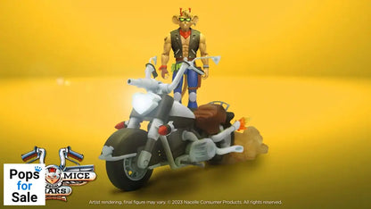 Biker Mice From Mars Vehicle Throttle’s Martian Monster Bike 23 cm Action figures