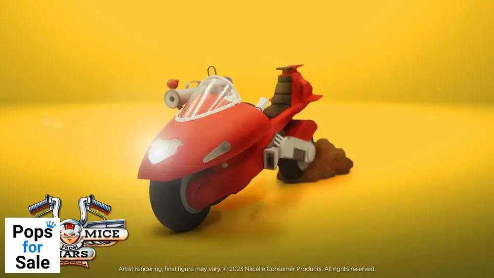 Biker Mice From Mars Vehicle Vinnie’s Radical Rocket Sled 25 cm Action figures