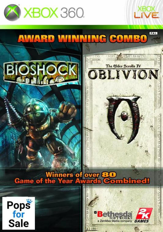 Bioshock/ Elder Scrolls IV: Oblivion Double Pack for Microsoft Xbox 360
