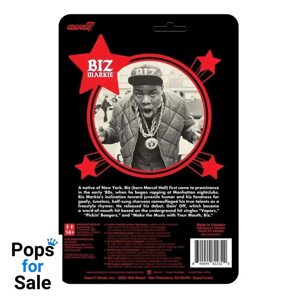 BIZ Markie ReAction ReAction Action Figure BIZ 10 cm