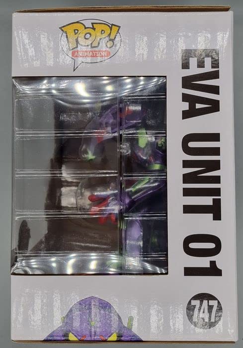 747 EVA Unit 01 (Bloody) - 6 Inch Metallic - Evangelion - Funko POP - Box Damaged