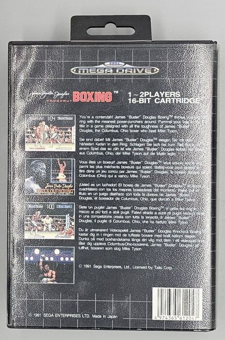 James Buster Douglas Knockout Boxing for Sega Mega Drive (MD)