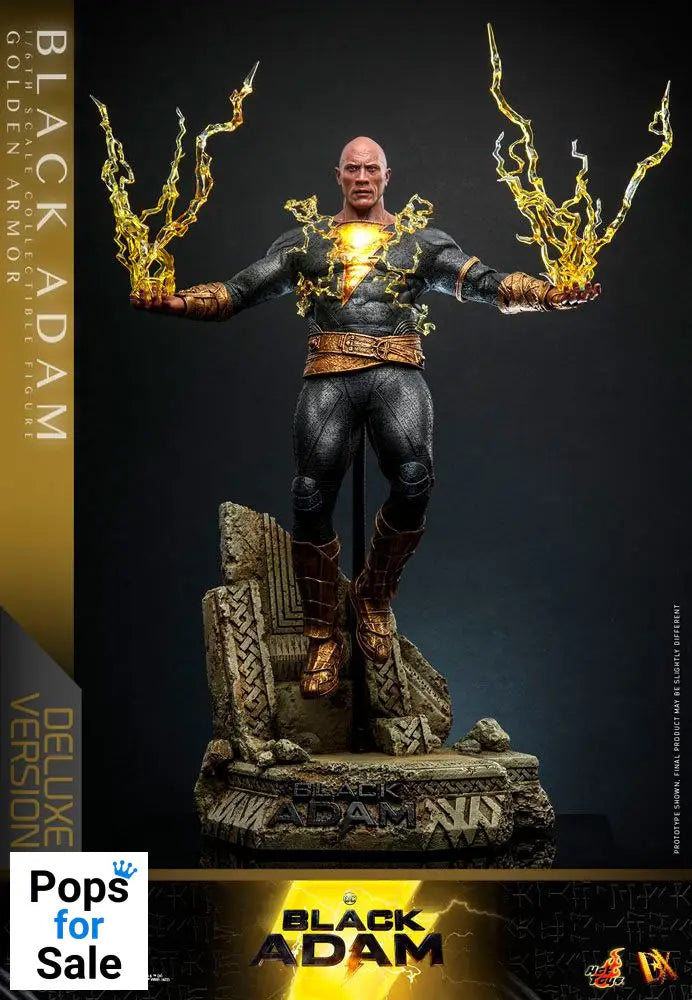 Black Adam DX Action Figure 1/6 Black Adam (Golden Armor) Deluxe Version 33 cm