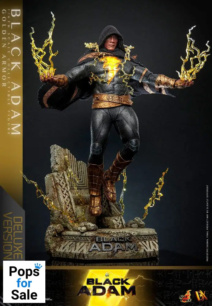 Black Adam DX Action Figure 1/6 Black Adam (Golden Armor) Deluxe Version 33 cm
